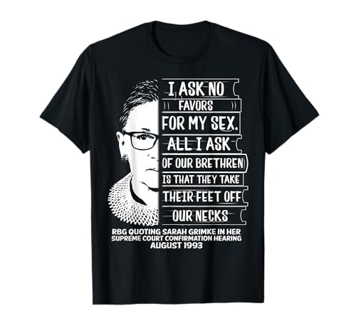 Resistance RBG Quote Ruth Ginsburg Reproductive Freedom T-Shirt