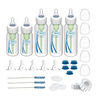 Dr. Brown's Original Bottle Specialty Feeding Starter Kit & Insta-Feed Bottle Warmer and Sterilizer, White