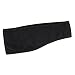 Black Polar Fleece Headband with Ear Warmers