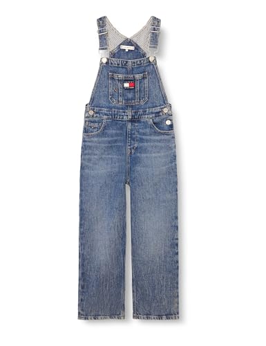Salopette Tommy Hilfiger Heritage Flag en jean mixte pour enfant