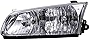 Dorman 1590834 Driver Side Headlight Assembly Compatible with Select Toyota Models