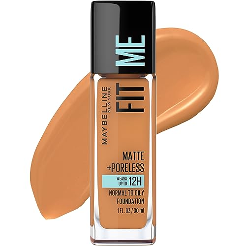 Maybelline New York Fit Me Light Coverage Matte + Poreless Oil Fo...