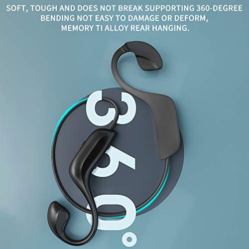 Beengeleiding koptelefoon Bluetooth Bluetooth5.1, ABS beengeleiding koptelefoon Snel opladen met datakabel, draadloze… - Image 5