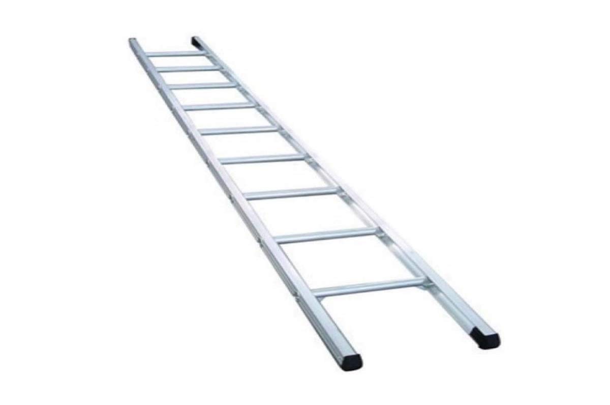 Noor Aluminium LADDERS - Industrial Strong and Adjustable Aluminium Step Ladder with 2MM Thickness Multiple Size (4 Feet)-image-35