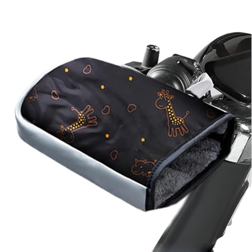 Manguitos para manillar de motocicleta,Guantes para manillar de motocicleta - Guantes calentadores de manos para ciclismo en moto de nieve,Guantes Térmicos para Clima Frío para Motos de Nieve, Scooter