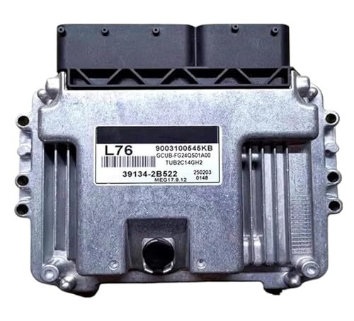 Auto Engine Parts Engine Computer Board 39134-2B522 391342B522 MEG17.9.12 L76 ECU ECM Electronic Control Unit ，Compatible With Hyundai KIA
