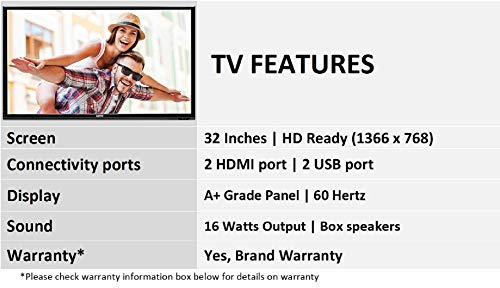 Image of Sanyo 80 cm (32 Inches) HD Ready LED TV XT-32S7201H (Black)
