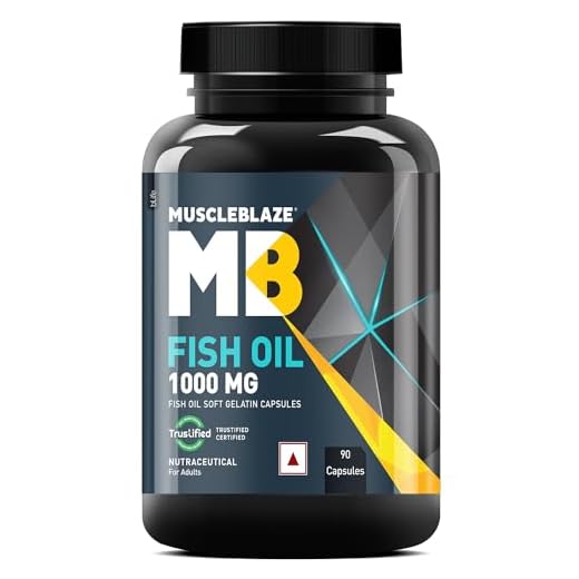 MuscleBlaze Omega 3 Fish Oil -1000 mg