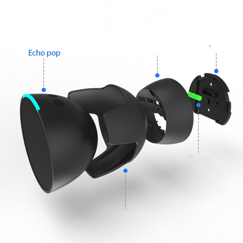 Soporte de pared para Amazon Echo Pop ideal para cocina y salón 4