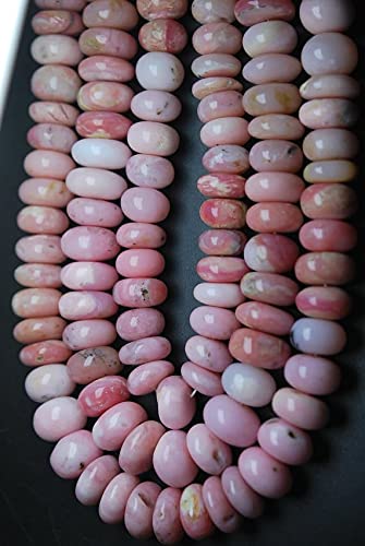 Opale rose du Pérou en fil de rondelles 12mm pour fabriquer un bijou personnalisé