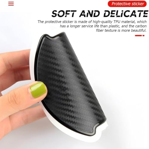 MEDZUK Pack of 4 Door Handle Protective Film Compatible with Jeep Gladiator JT 2020-2025 2026, Scratch-Resistant Paint Protection Film Sticker, Cover Against Scratches for Car Door Recesses and Handle - Image 5