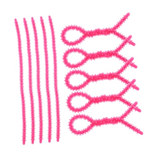 IWOWHERO 20pcs Spiral Hair Perm Rods Flexible Curling Tools for Women for Long Hair Comfortable Grip Durable Design for Home Salon Use