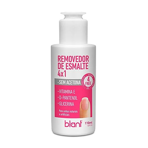 Blant Removedor De Esmalte 4X1 110Ml