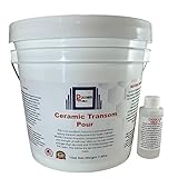 Polymer World: 1-5 Gallon Ceramic Transom Pour for Transom Repairs, Docks, Power Boats, Coring Parts, Mounting Engines, Sea Wall Repair, Replacement for Wood Transoms.
