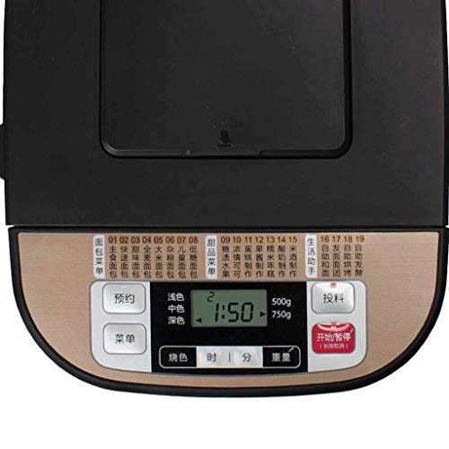 ZJN-JN Brotbackautomaten Multifunktionale Brothersteller Vollbrotbackautomat Multi-Use 19 Programme Brot-Maschine… – Bild 4