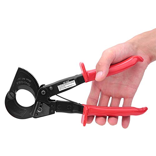 Cortador de cables HCS con trinquete para cortar aluminio sin deformar 6