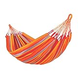 LA SIESTA(ラシエスタ) クラシックハンモック Brisa／ブリッサ シングルサイズ[1人用] (Toucan／トゥカン [オレンジ]) 屋外用（耐候性）／ウェザープルーフ ポリプロピレン製 BRH14-28