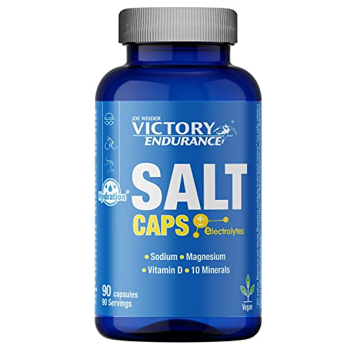 VICTORY ENDURANCE Salt Caps. Con Un Aporte Extra De Vitaminas D Y B1. Con Sodio, Potasio, Cloro,...