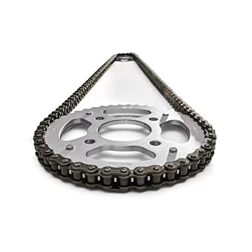 Kit Biz 125 (05 , 17) 34Z X 14Z Com Corrente 428H X 106L , Titanium (1045) , Riffel