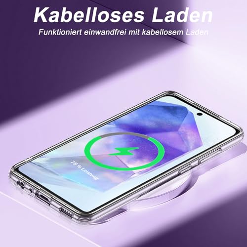 Coque Samsung Galaxy A55 transparente évite rayures et chocs