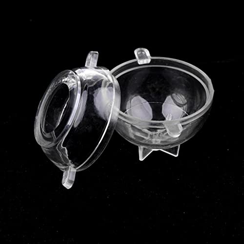 Misppro 5Pieces Candle Molds Set, Plastic Candle Molds For Making Candles Round Sphere #TOP4