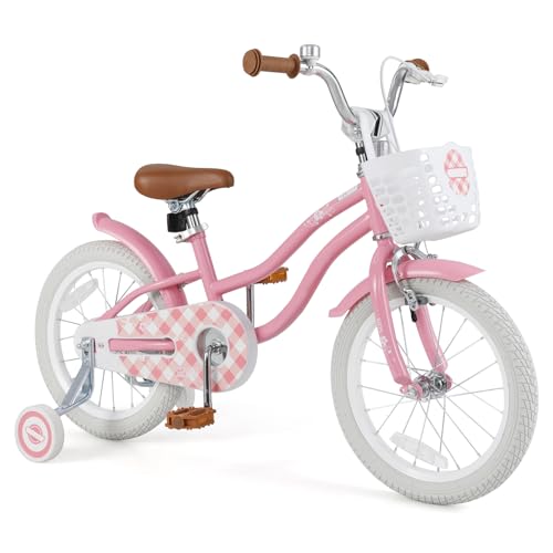 Image of BABY JOY Kids Bike, 12 14 16 18 20 Inch Boys Girls Bike w /Removable Basket