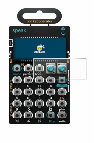 brotect Glass Screen Protector Film Compatible with Teenage Engineering PO-35 Speak - Glass-Foil 9H Protection [Scratch Resistant, High Clarity]