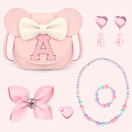 Image of mibasies Toddler Purse Gifts for Girls: 3 Year Old Girl Gifts, Girl Toys Purse Set