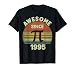 28th Birthday Pi Day Awesome Since 3.14.1995 14 March T-Shirt
