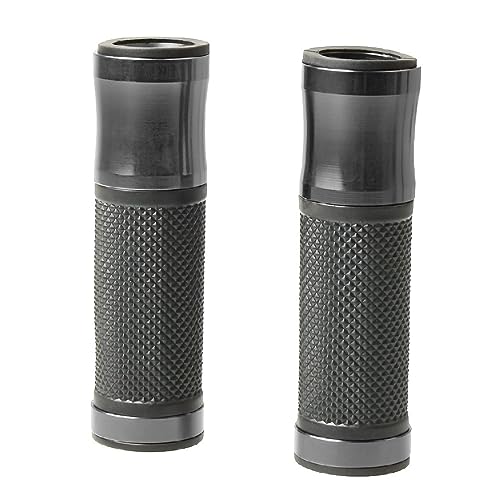 Poignées de moto en aluminium usiné CNC 22mm de haute finition