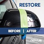 NOVUS 7232 | Multi-Purpose Buffing Kit | Contains 100% Wool Buffing Pad, Soft Foam Buffing Pad, Backing Pad for Drill, Microfiber Cloth - Image 3