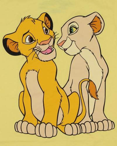 Disney Boys' The Lion King Simba and Nala Big Print Kids Short Sleeve T-Shirt2