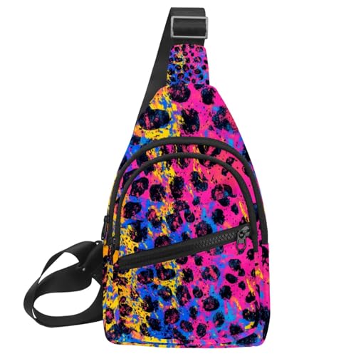 Sac à dos à bandoulière multicolore homme femme pour entraînement