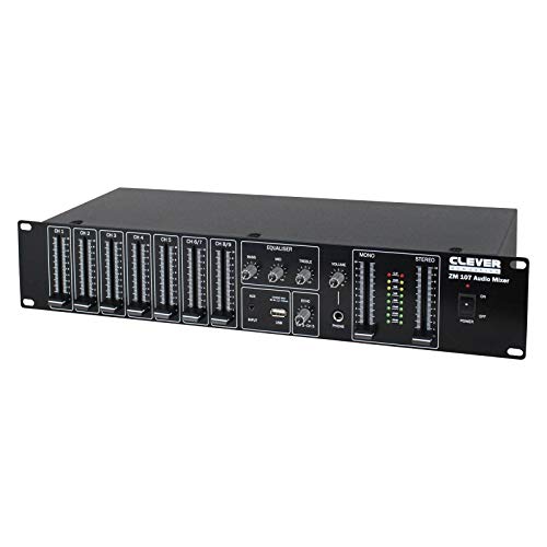 Clever Acoustics ZM107 Rackmount Audio Mixer