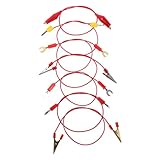 UPKOCH 7個 実験ワイヤ 実験室の電気接続ワイヤ 物理実験室実験ツール 回