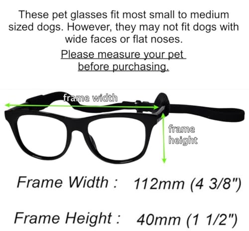 Disfraz para perros pequeño-medio con gafas retro y corbatín miniatura 4