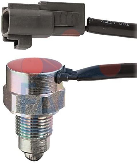 Facet Reversing Light Switch 7.6197, Slide Switch, Push Button Actuator, Black, Manual Operation