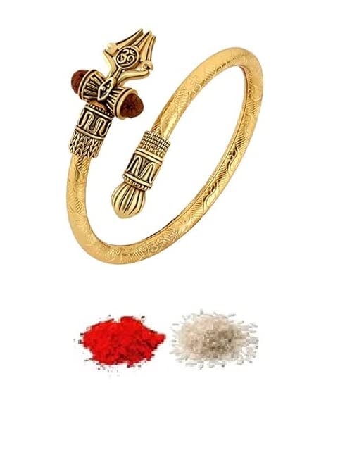 El Regalo Mens Trident Rudraksha Rakhi for Brother - Rudraksha Bracelet Rakhi Combo with, Rakhi Message Card in Rakhi Box for Brother/Bhai (B0B6J8LJCQ) Amazon Price History, Amazon Price Tracker