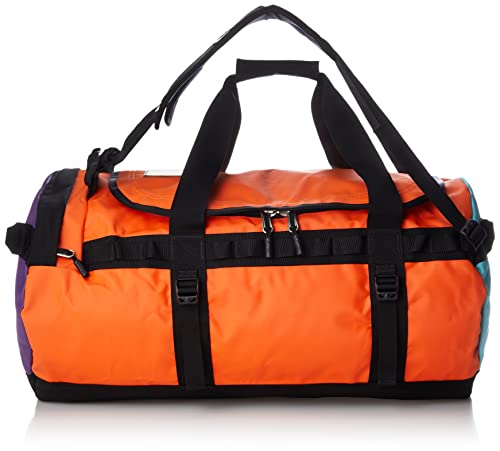 [ザノースフェイス] ダッフルバッグ BC Duffel M BCダッフルM NM82171 レッドオレンジ/Tアンタークティックブルー
