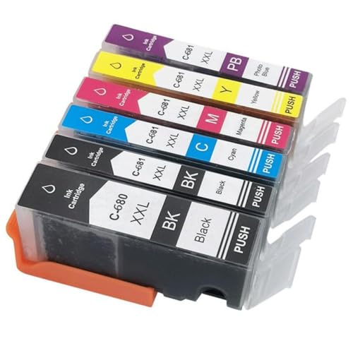 Cartouche PGI-680 CLI-681 pour imprimer les devoirs et dossiers administratifs TR7560