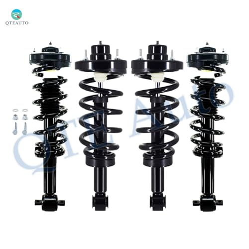 Pm Auto D400321 Set Of 4 Front-Rear Quick Complete Strut And Coil Spring thumb #1