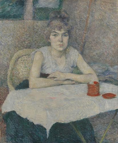 Toile Toulouse-Lautrec jeune femme pour une ambiance nordique de chambre