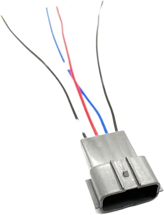 Cars Connectors 4 Pin Auto Ignition Controller Plug Throttle Position Water Proof Connector 6195-0030 with Harness(4p Male,10 Sets)