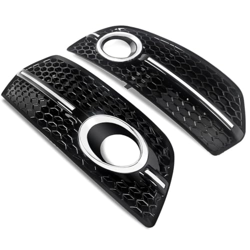 Calandres avant Q5 2009-2011 chromées noires pour modèle standard
