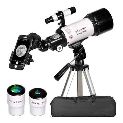 Slokey Skyways 40070, 16x-120x Refractor Telescope - Easy to Use Astronomical Telescope for Adults and Kids - Ideal for Stargazing for Kids and Beginners - Perfect for Observing Planets and Stars Cover