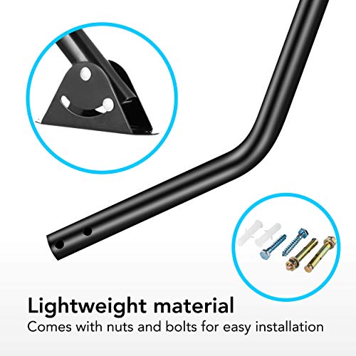 Viewtv Wm-022 Adjustable Outdoor Antenna Mounting Pole - Attic Tv Antenna Mount, Universal Mount Brackets, Easy Installation, Durable, Weather-Proof Structure #TOP4