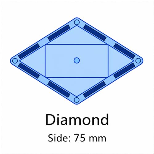 Image of ANVIE & ABEER Set of 18 Special Shapes Magnetic Building Tiles for Kids, Educational Stacking Blocks for Boys Girls, Magnets Construction Toys, (18 Special Shapes)