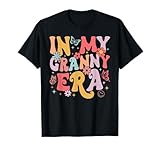 In My Granny Era Groovy Retro Mothers Day Butterfly Women T-Shirt