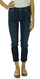 7 For All Mankind Women's Kimmie Crop Jean in Lovely Medium Blue