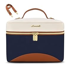 Blue with White with Brown